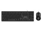 Havit KB270CM Black Wired Keyboard & Mouse Combo With Bangla