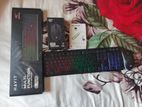 Havit keyboard and mouse type c usb hub