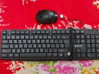 Havit Wared Keyboard & Delux Bt Mouse