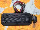Havit Wired Black Gaming Keyboard Mouse Headphones combo pack