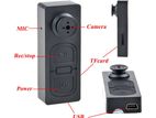 HD Hidden Spy Camera Button 1080p
