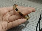 heavy metal golden bracelet