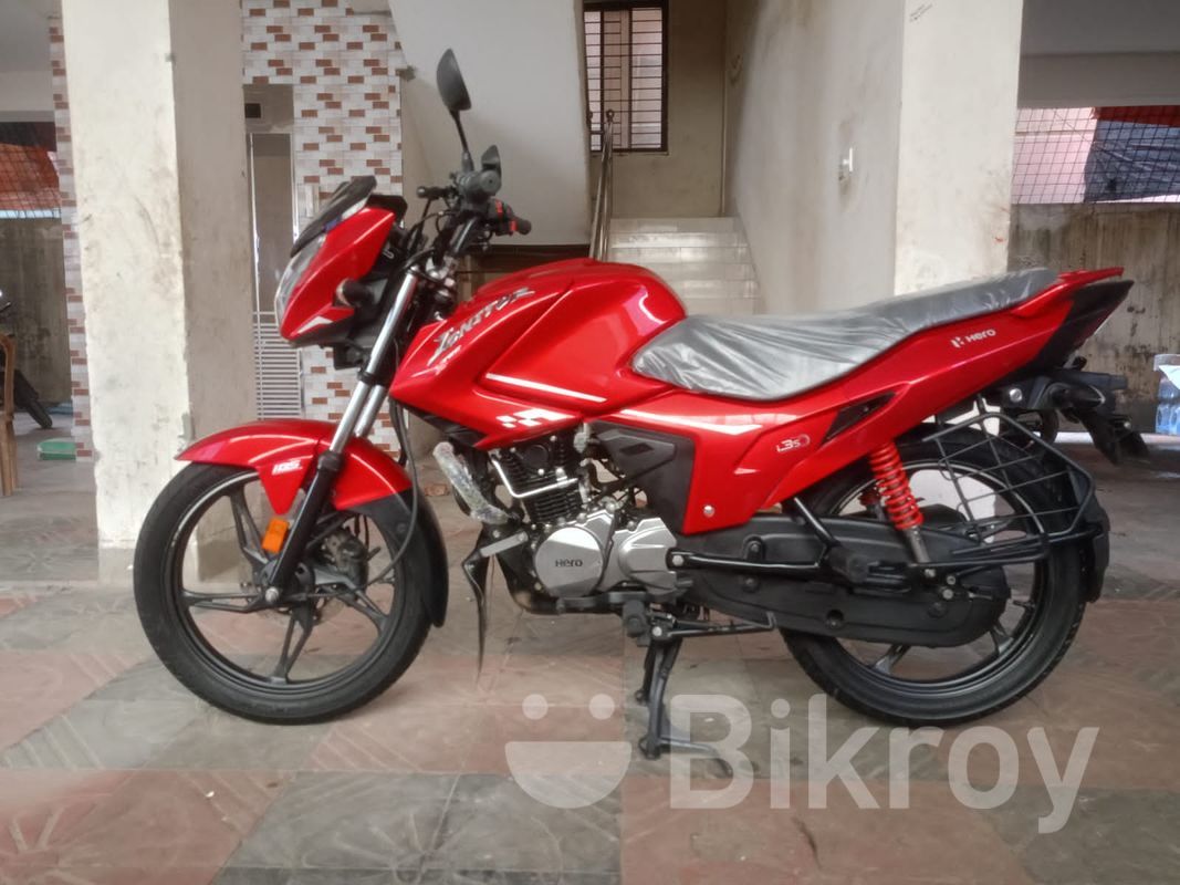 Motorcycle Hero Ignitor Red Colour Hero Ignitor Techno Ignitor