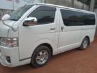Hiace Black For Rent Model 2020