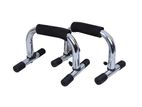 High Push Up Stand - Black and Silver
