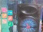 High Quality Big Size Battery Speaker System with Wireless Microphone