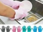 High Quality Multicolor Silicone Kitchen Hand Gloves