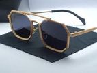 High Quality New Trendy Look Metal Body Sunglass for Men