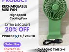 High Speed Rechargeable Mini Fan- Cooling Fan