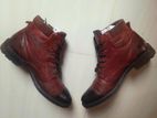 Highnick বুট laceup Red Boot