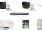 হিকভিশন ২ টি সিসি ক্যামেরা ফুল প্যাকেজ