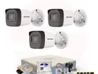 হিকভিশন ৩টি সিসি ক্যামেরা ফুল প্যাকেজ