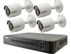 Hikvision 04--pcs Surveillance CCTV Packages
