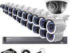 Hikvision 16 Pcs Camera & DVR Full Packages (Disconut 15%)