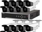 Hikvision 16 Pcs Camera, DVR system & Full setup