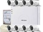 Hikvision 16 Pcs Full HD(1080) Camera Packages Accessories