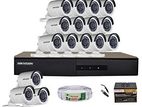 Hikvision 16pcs CC Camera Packages