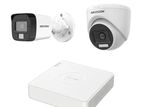 HIKVISION 2 unit 1080P night vision security cc camera Package