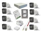 HIKVISION 8 unit 1080P night vision security cc camera Package