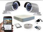 Hikvision Authorized Security Surveillance Hd Camera 02-pcs