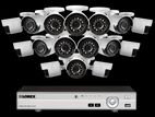 Hikvision camera 16 Pcs setup