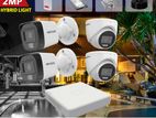 HIKVISION Color Audio 2MP 4 Camera Package