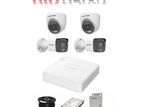 Hikvision Full-color Cctv 4 Camera, Package