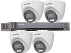 Hikvision Full-color Cctv 4 Camera, Package