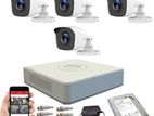 Hikvision Full-HD Camera 04-Pcs Full Packages