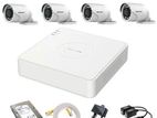 HIKVISION Packages 04 CCTV Camera & XVR Full Setups