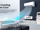 Hisence 1 Ton DC Inverter Air condition Official warranty