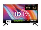 Hisense 32 Inch Bezelless HD Smart Android WIFI DTS TV 32A4F4