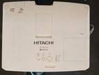 HITACHI CP-X4022WN PROJECTOR WITH APOLLO WHITE SCREEN