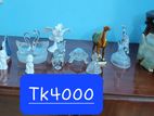 Home decoration and crystal/glass show pieces