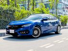 Honda Civic in Electric blue 2017