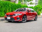 Honda Civic Rallye red exterior 2022