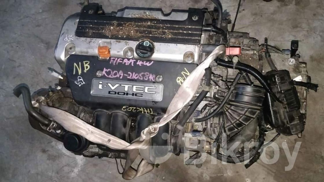 HONDA CRVK20A COMPLETE ENGINE GEARBOX in Zinda Bazar Bikroy