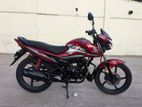 Honda Livo Red on test bike 2020