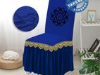 Honeycomb Frill Chair Cover