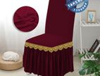 HoneyComb Frill Chair Cover