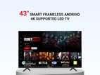 Hot Deal🔥 43" Smart Android Frameless (2 GB/16 GB)