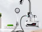 Hot Water Tap With Hand Shower, Digital Display Tankless