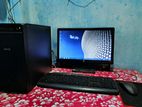 HP 19" monitor and Desktop PC