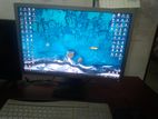 Hp 24'' Monitor Core i3 fresh pc