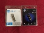 HP 64GB & 32GB Pendrive combo