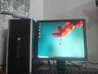 HP Bank Used Core i5 Pc with Dell 17'' Square Led Monitor