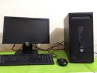 Hp Brand Pc with Dell 19 Monitor 240GB SSD