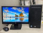 HP Computer Set-Core i3 (6th Gen_SSD 256GB & 8GB Ram_HP 19"Fresh Monitor
