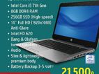 Hp Cor i5 7th 256/8 gb g4