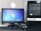 Hp Core I5 Brand Pc with Led Monitor Bank Used